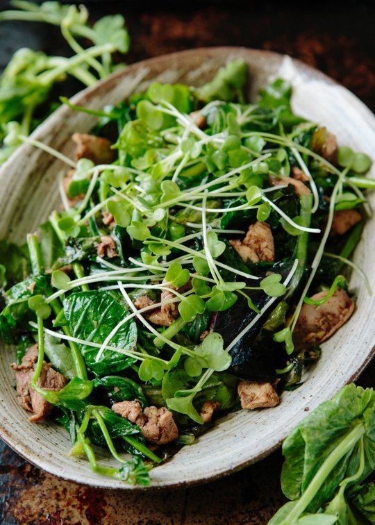 Recipe: Nigel Slater's Five-Spice Chicken & Pea Shoot Salad