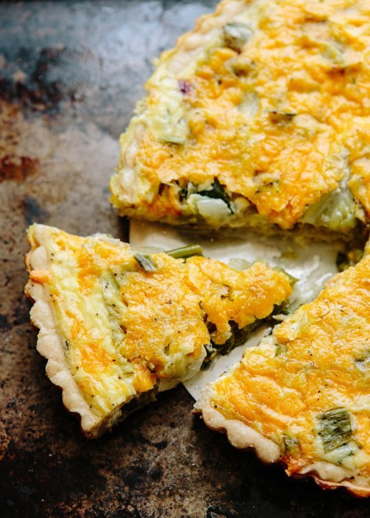 Recipe: Hugh Fearnley-Whittingstall's Lettuce, Green Onion & Cheese Tart