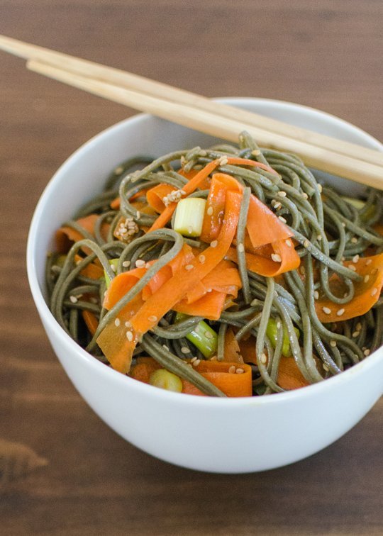 Recipe: Soba, Sesame and Carrot Salad