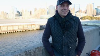 Chef Michael Symon Standing Outside