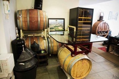 Winery in a NYC apartment