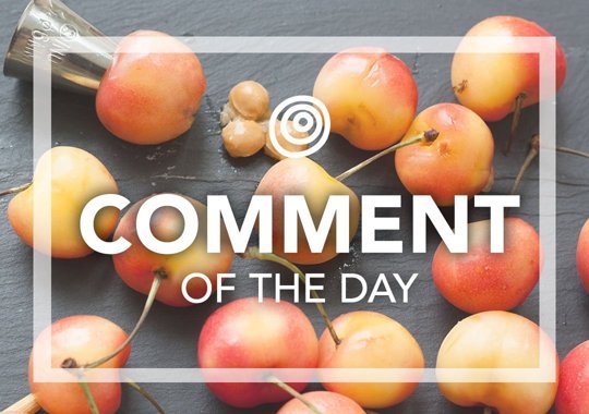 Fresh cherries - Comment of the Day