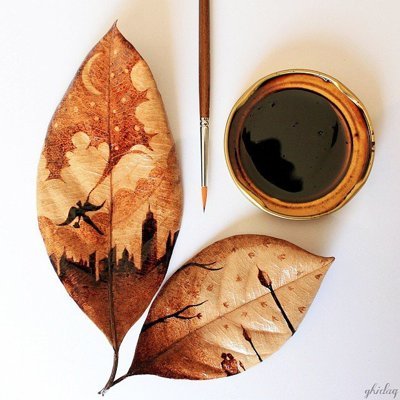 Coffee-Stain Paintings