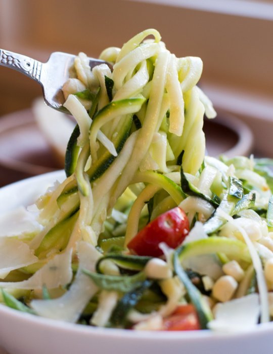 Zucchini Noodle Salad