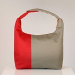 Colorblock lunch tote