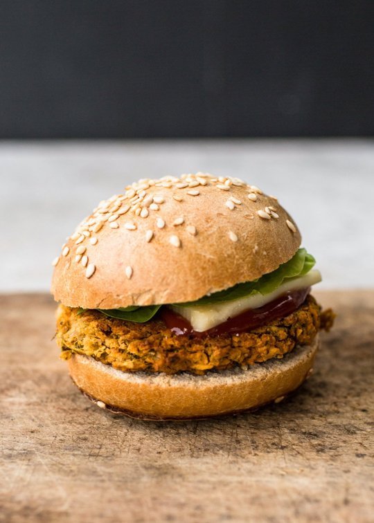 Sweet Potato Burger