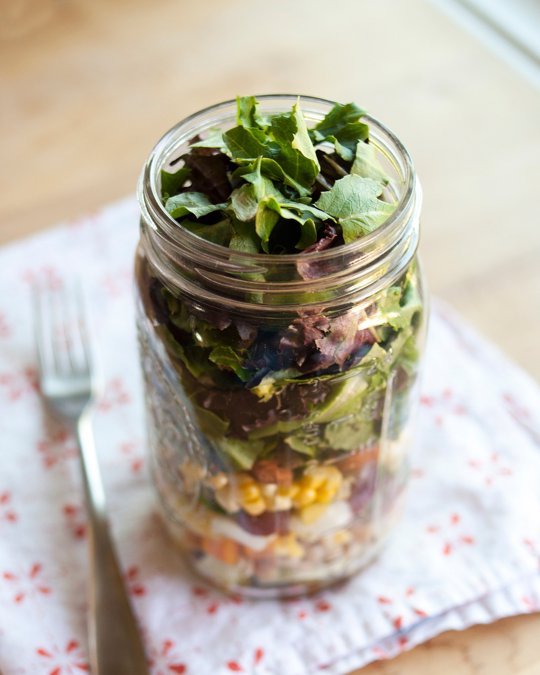 How to Pack the Perfect Salad in a Jar