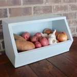 DIY root vegetable bin