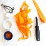 Carrot peels